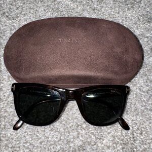 Tom Ford Leo TF336 Polarized Tortoise Sunglasses 52mm